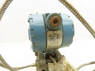 Rosemount 1151 Smart Pressure Transmitter w/Temp Sensor 0-300Psi 45VDC 1/2"NPT