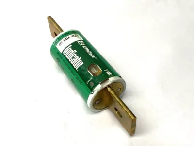 USED LITTELFUSE TIME DELAY INDICATOR FUSE CLASS J 600V 200A SHELFWARE