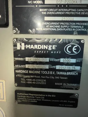 2012 HARDINGE-BRIDGEPORT GX1000 OSP Vertical Machining Centers | Rock Solid Tools (7)