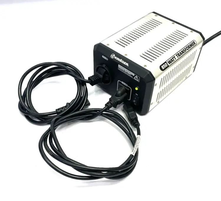 Used KRIEGER STEP UP/DOWN 850 WATT VOLTAGE CONVERTER TRANSFORMER Transformers | Maverick Industrial Sales #1100813