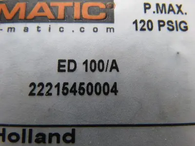 El-O-Matic ED 100/A Double Acting Pneumatic Valve Actuator W/ Actaire Controller