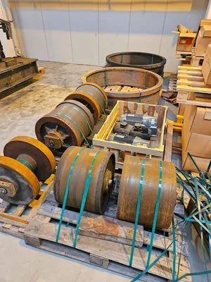 1990 WELLMAN Rotary Wheel and Band Aluminum Strip Caster Melting/Casting, Casters - Continuous Strip | H.E. Phipps Co. Inc. (11)