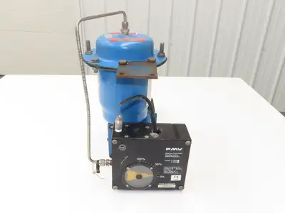 Jamesbury Quadra-Powr II QP1C/M 1" Segment SS Ball Valve Actuator & Positioner