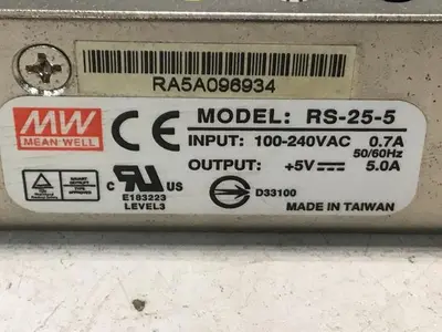 USED MEAN WELL RS-25-5