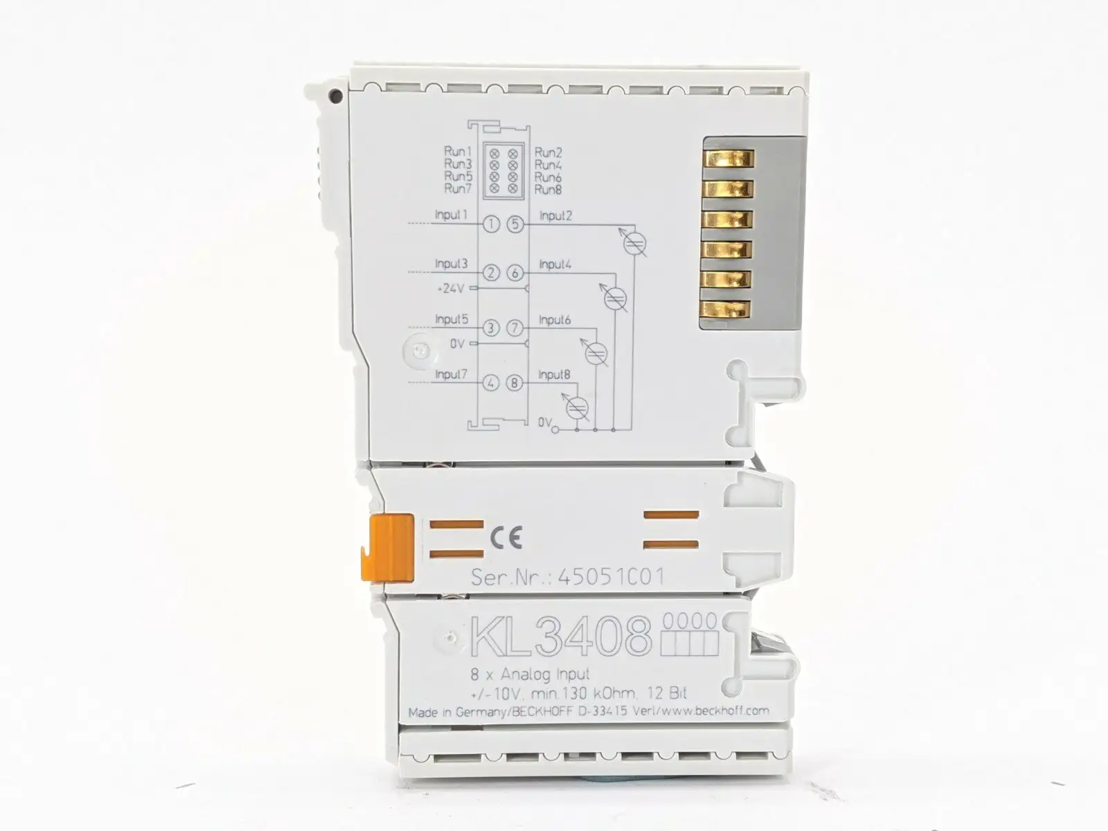 Used Beckhoff Input Module Input / Output Modules Michigan US | Maverick Industrial Sales #1396863