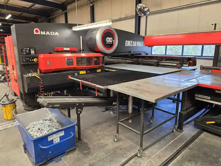 Used AMADA EMZ-3610NT Turret Punches New York US | Evelin of America Corporation #903618