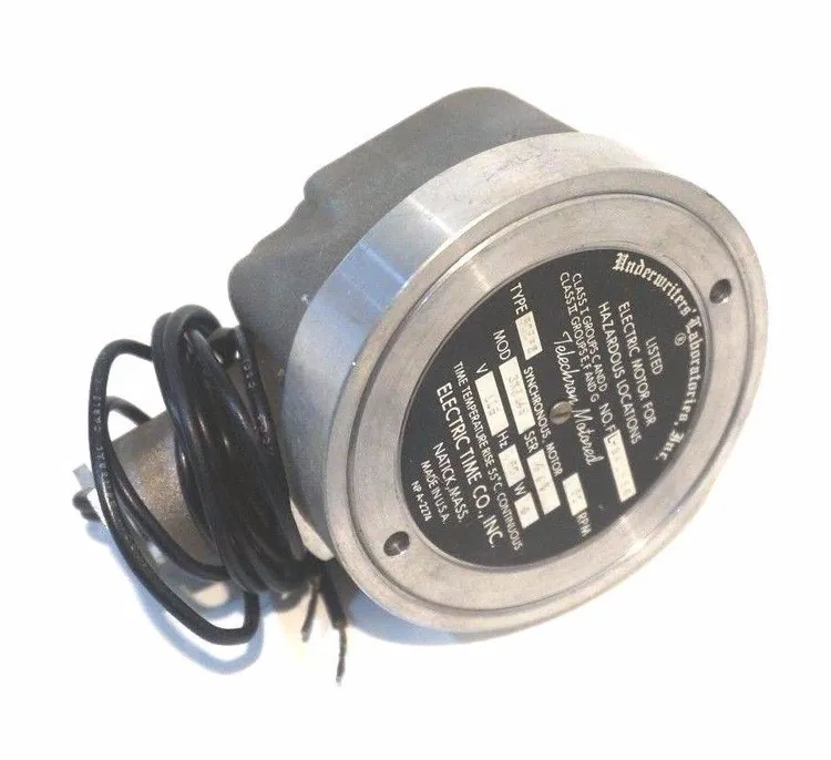 New | in-Stock ELECTRIC TIME CO. 3X2349 Servo Motors | SB Industrial Supply #855252