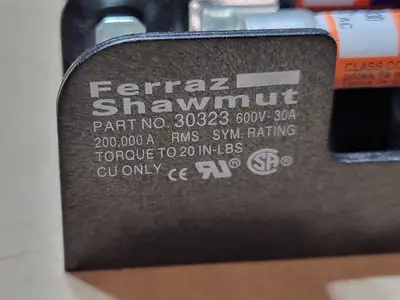 Used FERRAZ SHAWMUT 30323 Misc Electrical & Power Parts British Columbia CA | Lenmark #836009
