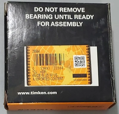 NEW Timken 25584