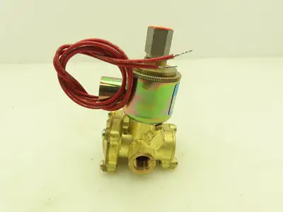 Honeywell Skinner XL3LB3150 Brass Solenoid Valve 3-Way NC 120V 150 PSI 3/8" NPT