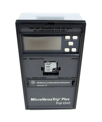 USED GENERAL ELECTRIC ADB25C3F0602 MICROVERSATRIP PLUS UNIT 600A-600A