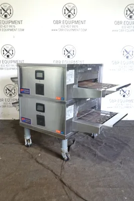 2023 MIDDLEBY MARSHALL CTX ELECTRIC DOUBLE STACK PIZZA CONVEYOR OVEN MODEL DZ33T