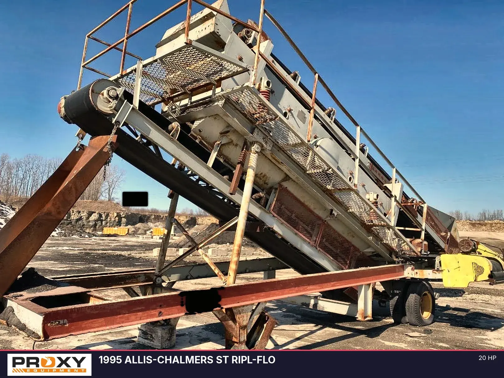 Used 1995 ALLIS-CHALMERS ST RIPL-FLO Vibratory Screens Wisconsin US | Proxy Equipment #1384888