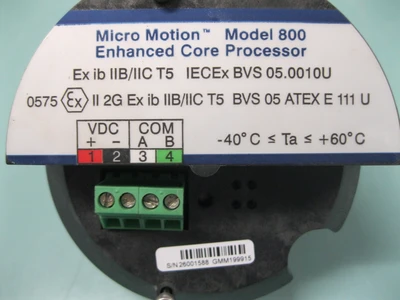 USED Micro Motion 800