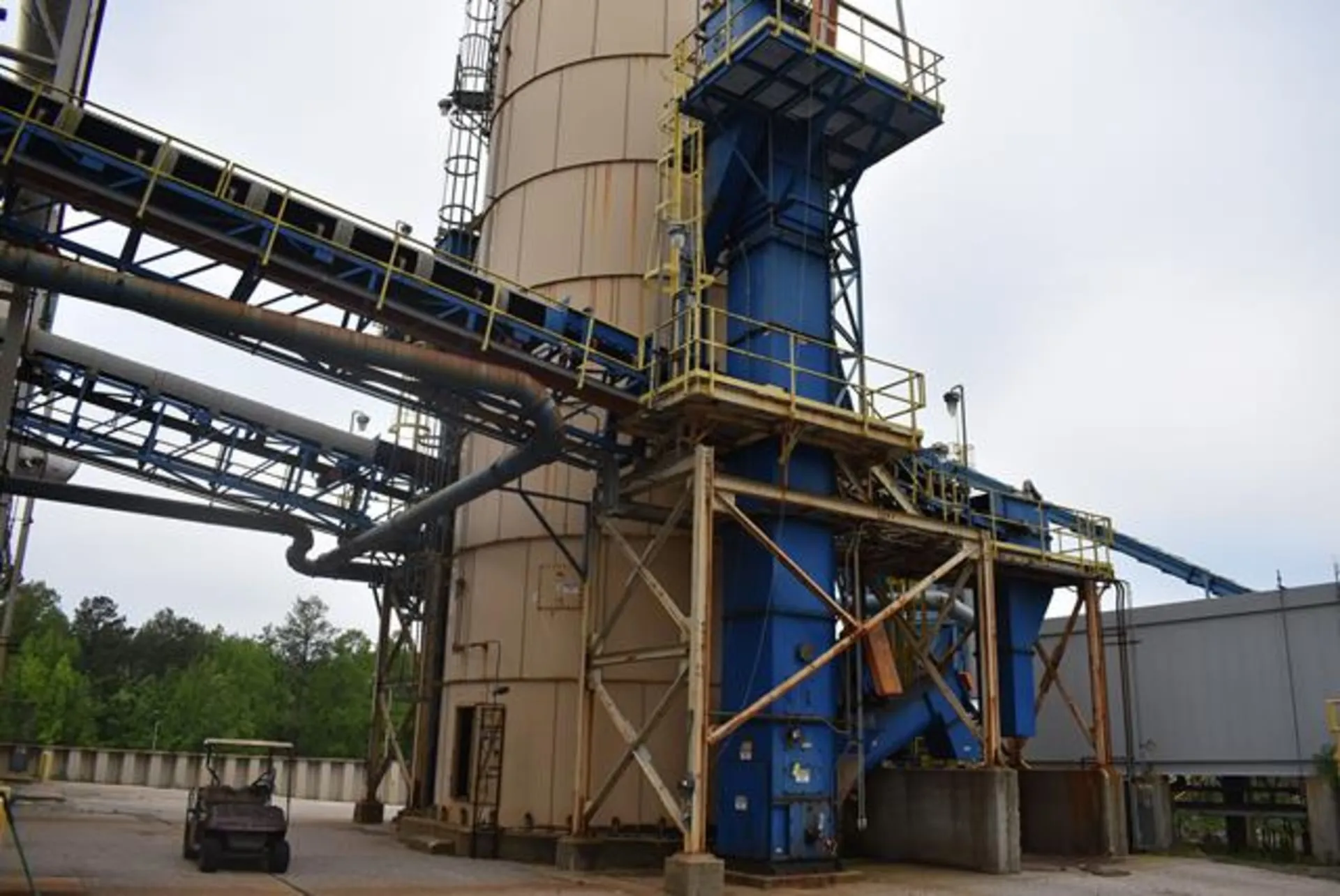 ENGINEERED SYSTEMS BUCKET ELEVATOR, APPROX. 42" BUCKET X 50' HT.