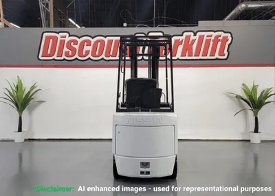 Used 2004 NISSAN CUM01L185 4-Wheel Sit down Electric Counterbalance Forklifts Colorado US | Discount Forklift #1517737