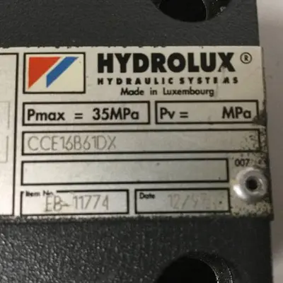 USED HYDROLUX CCE16B61DX