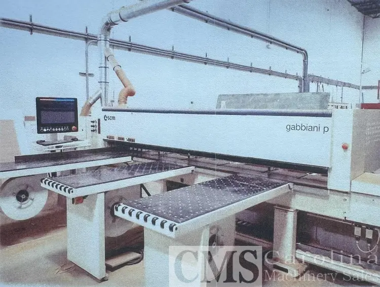 Used 2019 GABBIANI P 55 FRONT LOADING PANEL SAW Woodworking Panel Saws New York US | CAROLINA MACHINERY SALES #421473
