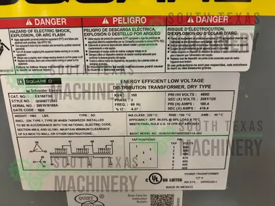 Used Square D Voltage Transformer
