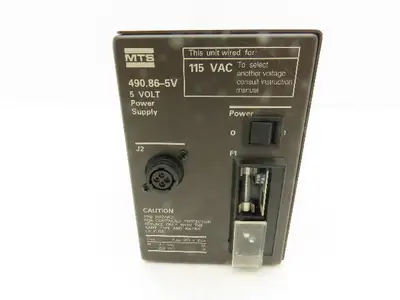 MTS 490.86-5V 5V Power Supply 115/230V Wired for 115 VAC