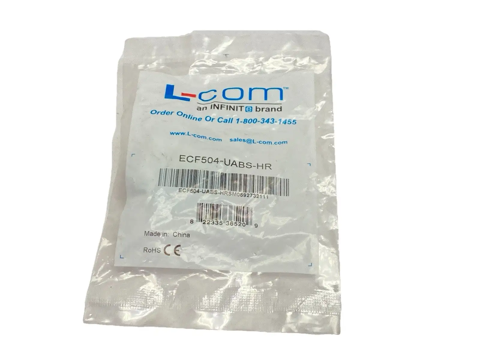 NEW MAVERICK INDUSTRIAL SALES L-COM ECF504-UABS-HR
