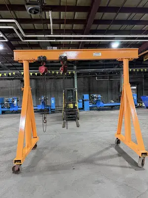 Used CALDWELL 5 TON BRIDGE CRANE TROLLEY Cranes, Gantry, Bridge Type Pennsylvania US | Global Equipment International, LLC #1427847