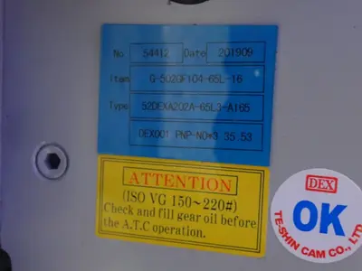 Used 2019 DEX G502GF10465L16 Gearmotors Ohio US | HGR 24 #981260