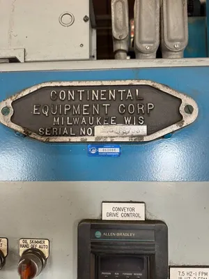 2002 Continental Equipment Corp. Belt Washer Assembly Transmissions Pass-Thru Washer | Benchmark Machine Tools (16)
