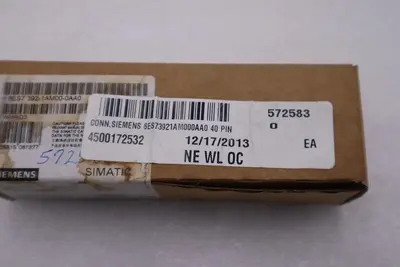 NEW SEALED SIEMENS 6ES7 392-1AM00-0AA0 CONNECTOR STOCK G746A