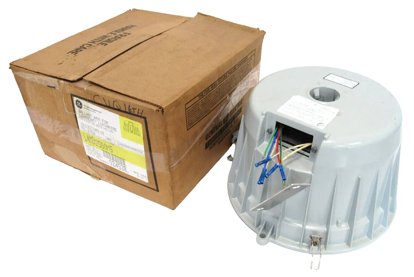 NEW GE L4MD25S0M5 BALLAST ASM FOR LOWMOUNT LUMINAIRE
