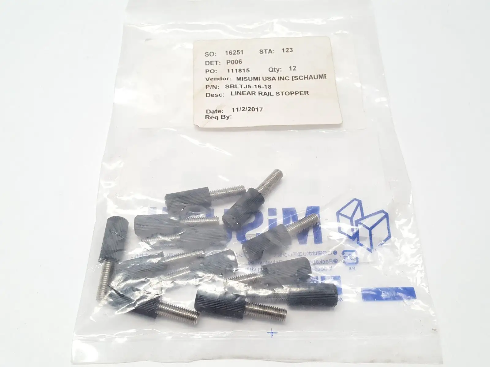 NEW MISUMI BOLTS