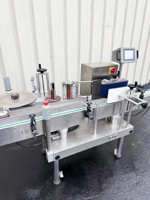CVC Model 302C Inline Wrap Pressure Sensitive Labeler