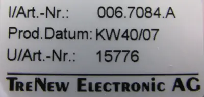 NEW SOCAPEL H006.7506 SERVO CONTROLLER 006.7084.A PAM-P1N-H8F-AP-PV10900