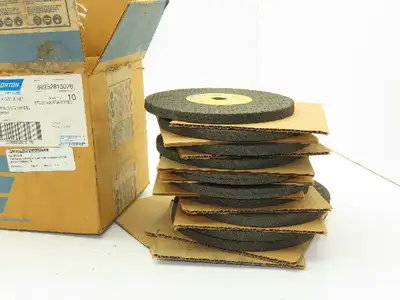 Norton 37C20-R5BRA-X376C Grinding Wheel 6"x 3/8"x 5/8" Lot of 10