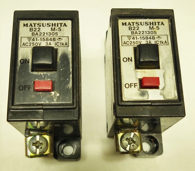 Used Matsushita 41-15848 Circuit Breakers Kentucky US | Edwards Industrial Repair #974066