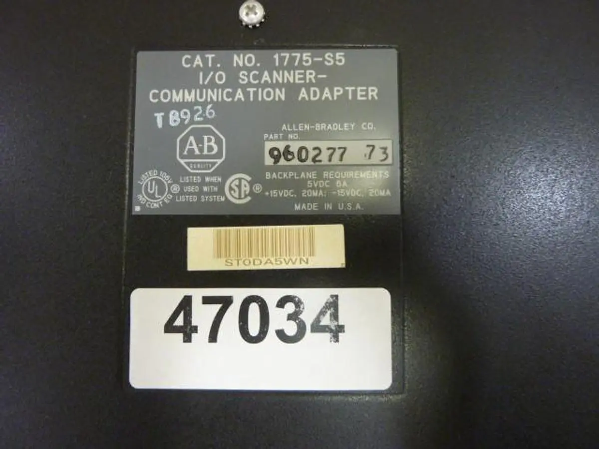 USED ALLEN BRADLEY 1775-S5