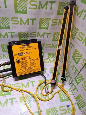 BANNER USCD-2T2 MICRO SCREEN CONTROL BOX WITH BANNER USR1624Y MIRCO SCREEN CURTAIN