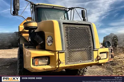 Used 2006 DEERE 300D Articulated Dump Trucks New Jersey US | Proxy Equipment #1377928