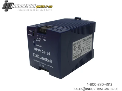 TDK-Lambda DPP100-24 Power Supply, 24VDC, 115/230VAC 4.2A NEW