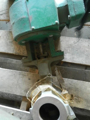 Fisher 3" 600 Rating, WCB Steel Vee - Ball Control Valve