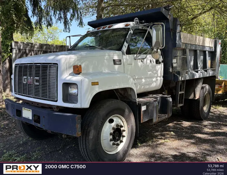 Used 2000 GMC C7500 Dump trucks New Jersey US | Proxy Equipment #1380095