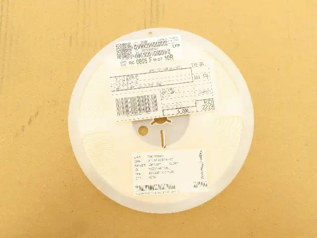 Yageo RC0805FR-0710RL Chip Resistor Tape And Reel 10 Ohms ± 1% 5000 Pieces