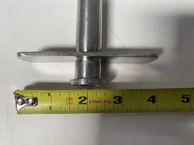 Stainless Steel CIP 2" Spray Ball w/ 11" Rod & 1/2" Sanitary Fitting for Tank