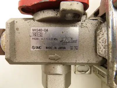 SMC AW40-04CE Filter Regulator With Soft Start Valve And 3 Port Lock Out Valve