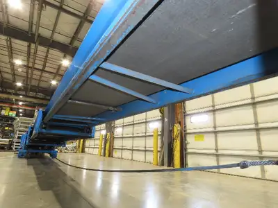 Stewart Glapat 1961T18SP 19'-61' Adjustoveyor Telescopic Conveyor 18" Belt 230V