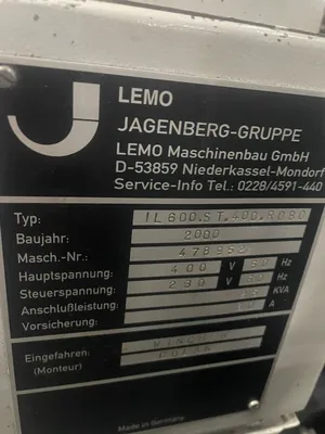 2003 LEMO INTERMAT ST-N 600 HIGH SPEED AUTOMATIC WICKETER Bag Machines, Wicketer | Mark One Machinery (7)