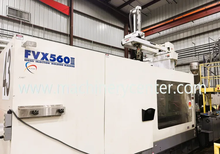 Used 2017 NISSEI FVX560 III - 310L Injection Molding Machines Tennessee US | Machinery Center #1398739
