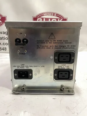 PE Sciex 014179 AMEND C Line Adjustment Option Power Supply 230V Load