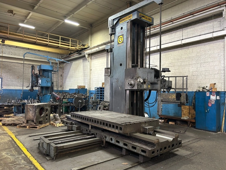 6" GIDDINGS & LEWIS Table Type HBM