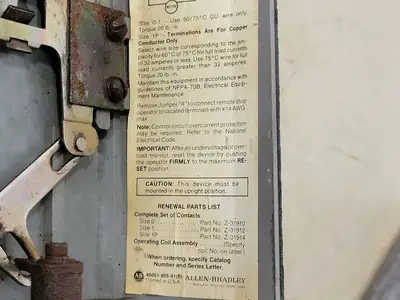 USED ALLEN-BRADLEY 609-BCW
